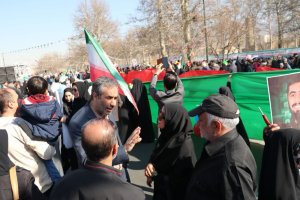 راهپیمایی ۲۲ بهمن در کرج