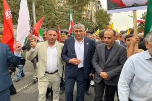  طنین اقتدار در قلب البرز؛ همبستگی بی‌همتای جامعه صنفی و صنعتی در رزمایش ۱۱۰ هزار نفری «جان‌فدا»